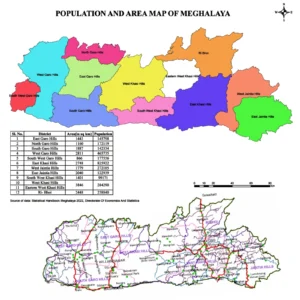 Meghalaya Map