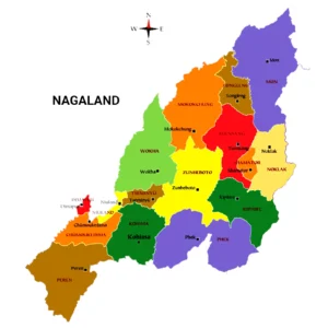 Nagaland Map